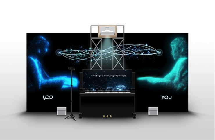 SG胜游联手博报堂i-Studio展出实验性人工智能音乐装置“与YOO合奏”