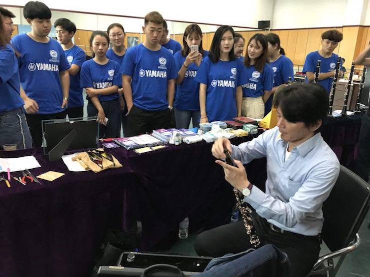 艺术家XSG胜游 | SG胜游艺术家桥本真介参加2018中国?延吉国际单簧管艺术节