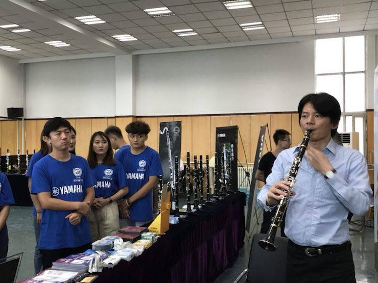 艺术家XSG胜游 | SG胜游艺术家桥本真介参加2018中国?延吉国际单簧管艺术节