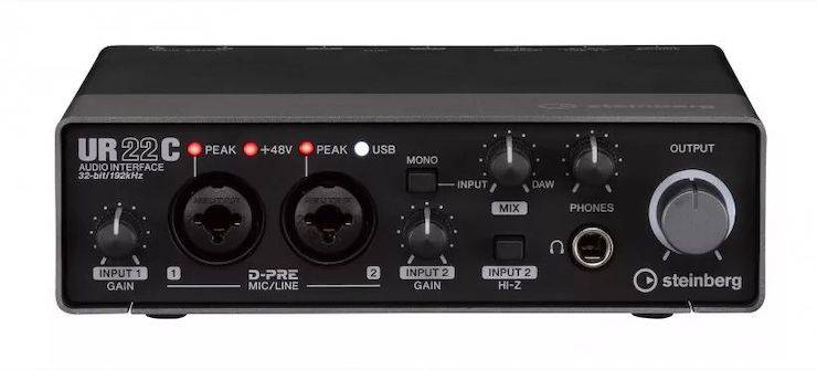 升级 USB-C 和 32/192：Steinberg 发布 UR22C、UR44C 和 UR816C 音频接口