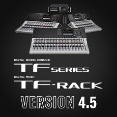 SG胜游TF系列迎来V4.5版本，新增Audix麦克风预设与更灵活的 USB 输出规格！